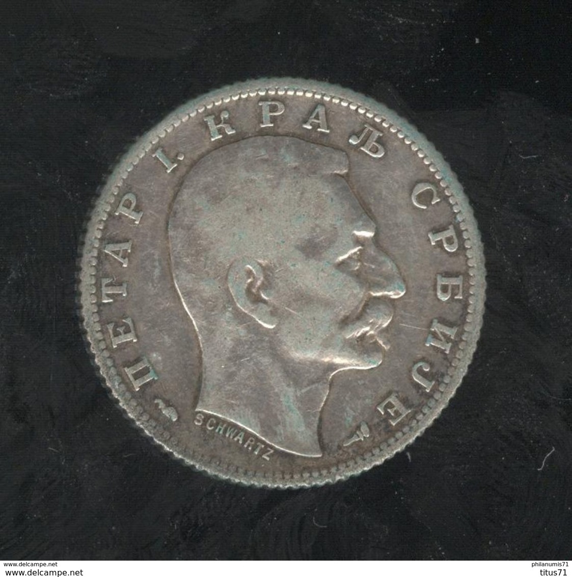 1 Dinar Serbie 1915 - Servië