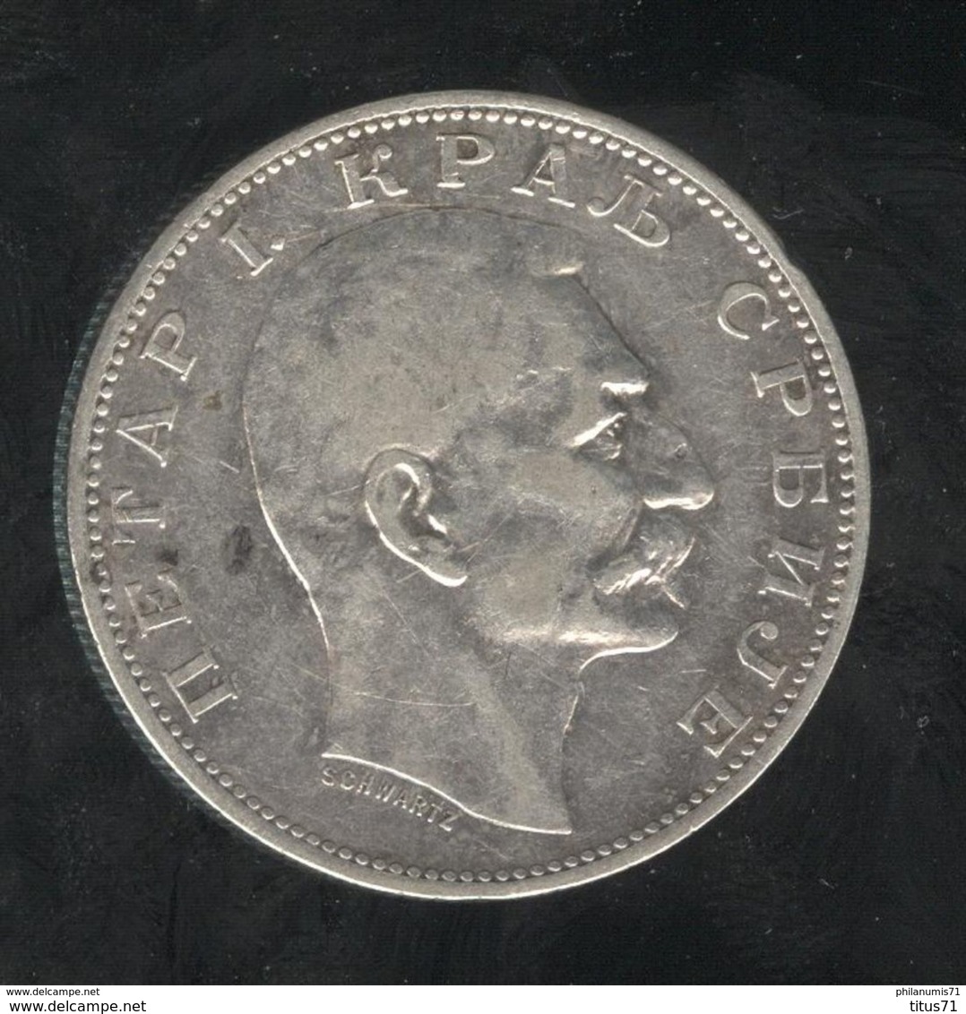 2 Dinars Serbie 1912 - Serbia