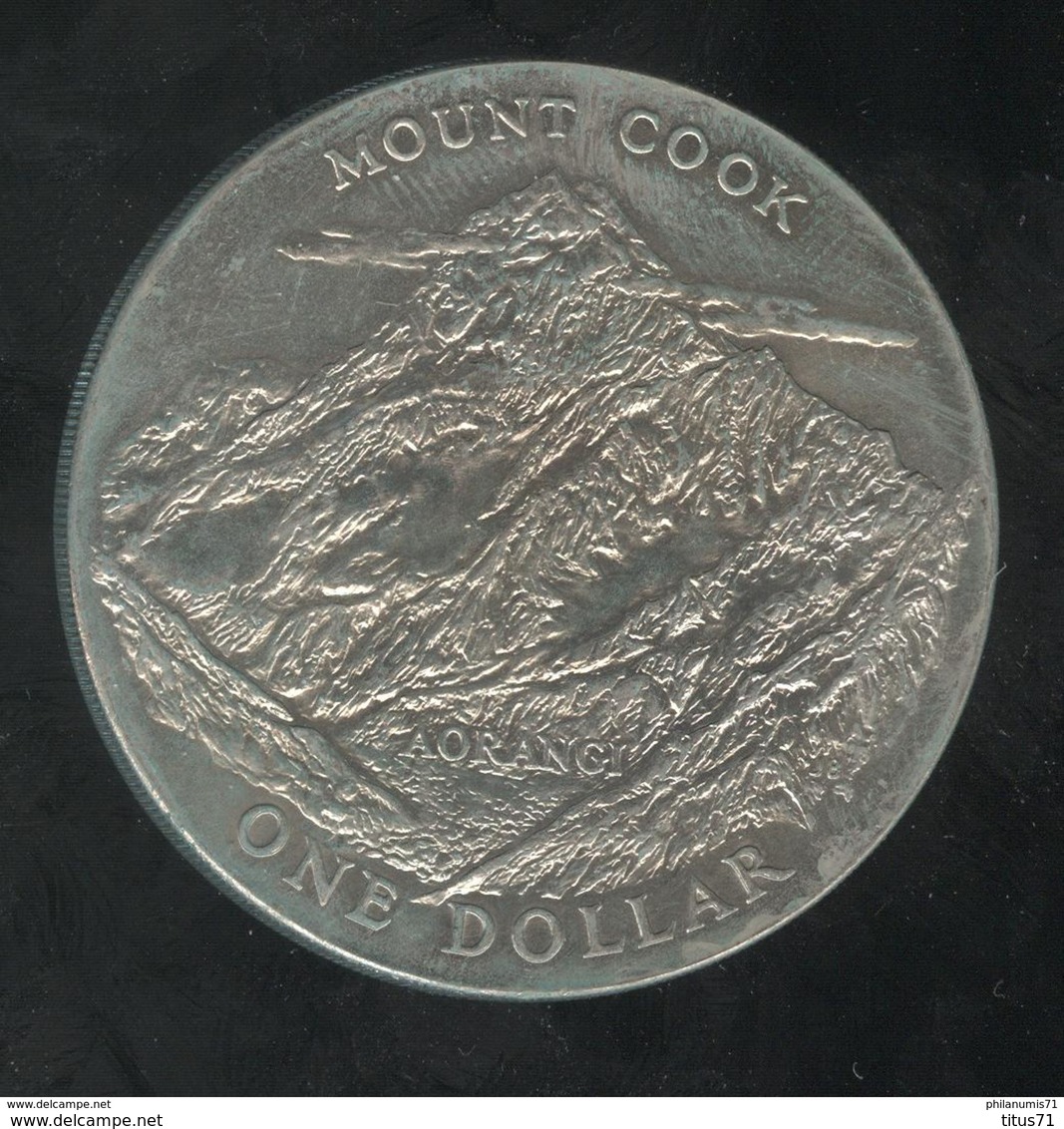 1 Dollar Nouvelle Zélande / New Zealand - CC Visite Royale 1970 - Nieuw-Zeeland