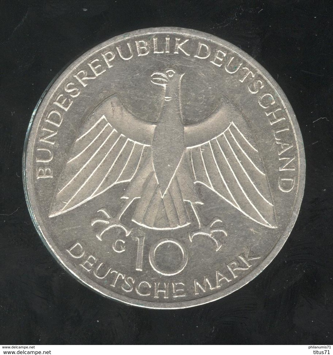 10 Mark Allemagne / Germany 1972 G - Jeux Olympiques / Olympic Games - Argent / Silver TTB - Sonstige & Ohne Zuordnung