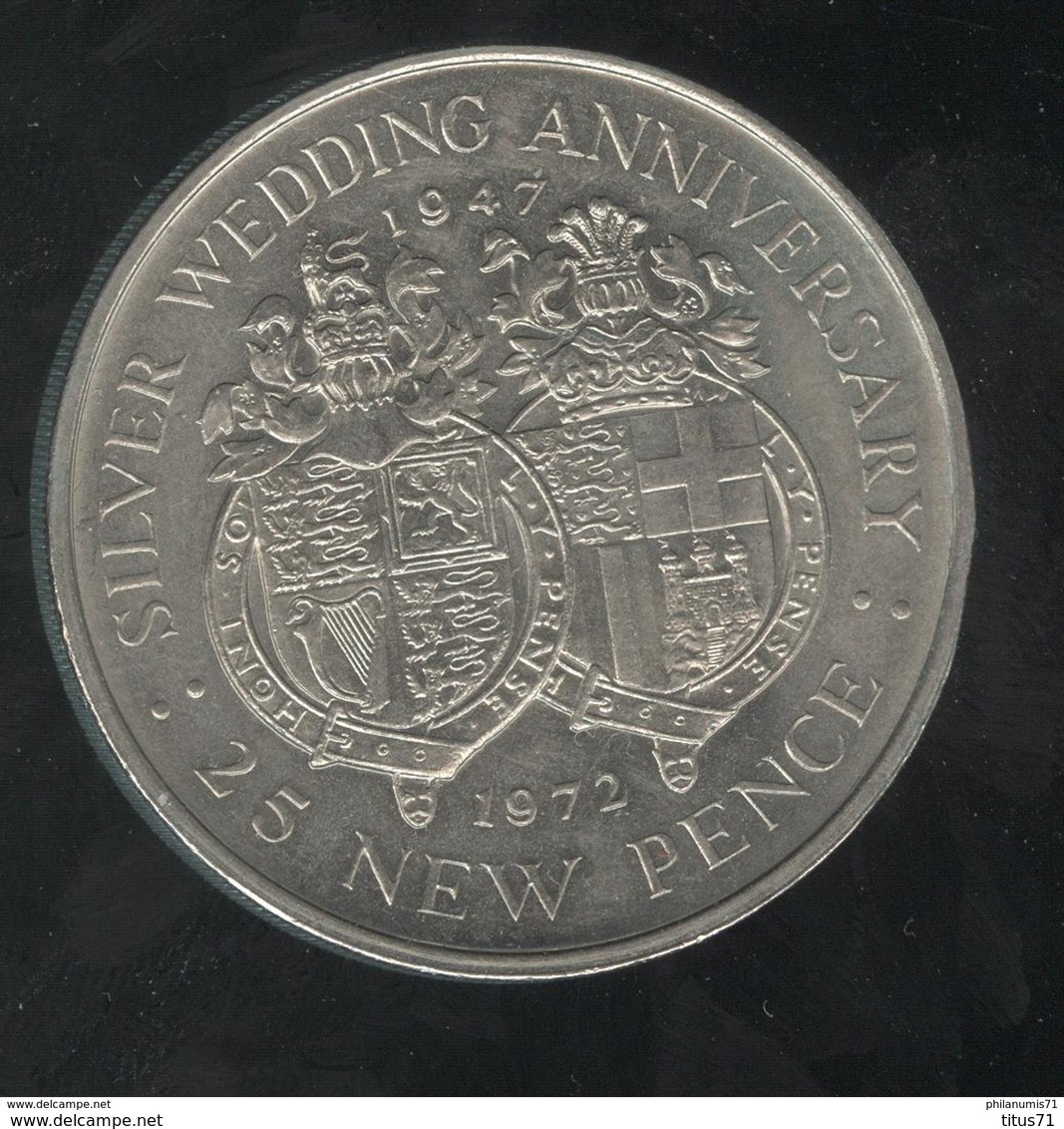 25 Pence Gibraltar 1972 - Gibraltar