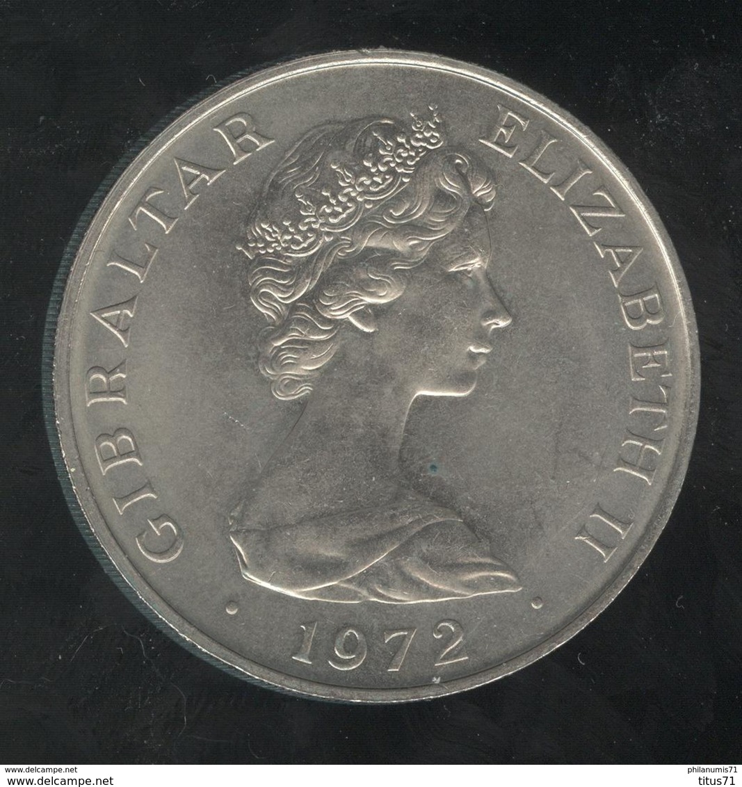 25 Pence Gibraltar 1972 - Gibraltar