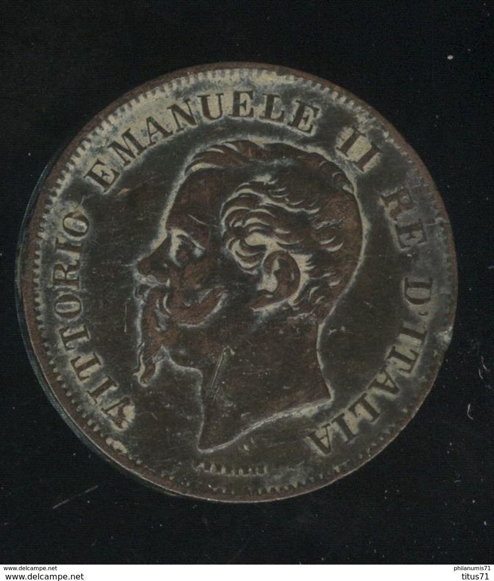 5 Centesimi Italie 1862 - TTB+ - 1861-1878 : Vittoro Emanuele II