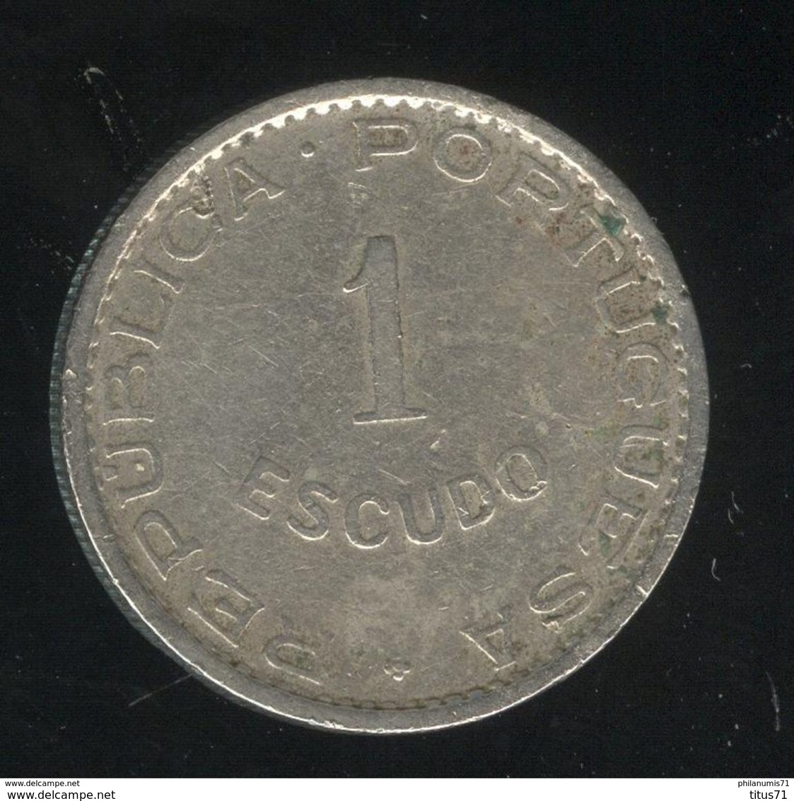 1 Escudo Cap Vert 1949 - Colonie Portugaise - TTB - Kaapverdische Eilanden