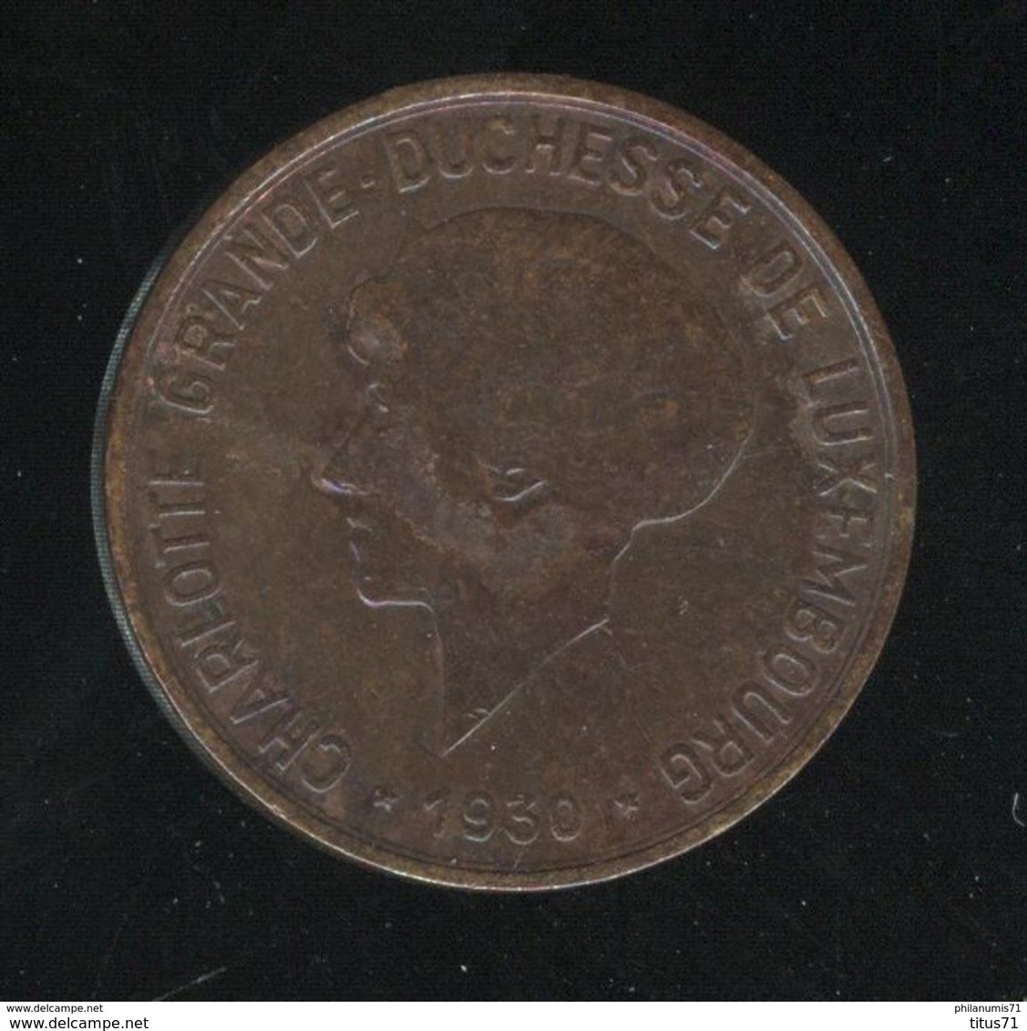 10 Centimes Luxembourg / Luxemburg 1930 TTB+ - Luxemburg