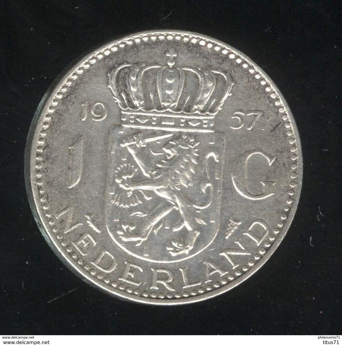 10 Gulden Pays-Bas 1957 - TTB+ - 1948-1980 : Juliana