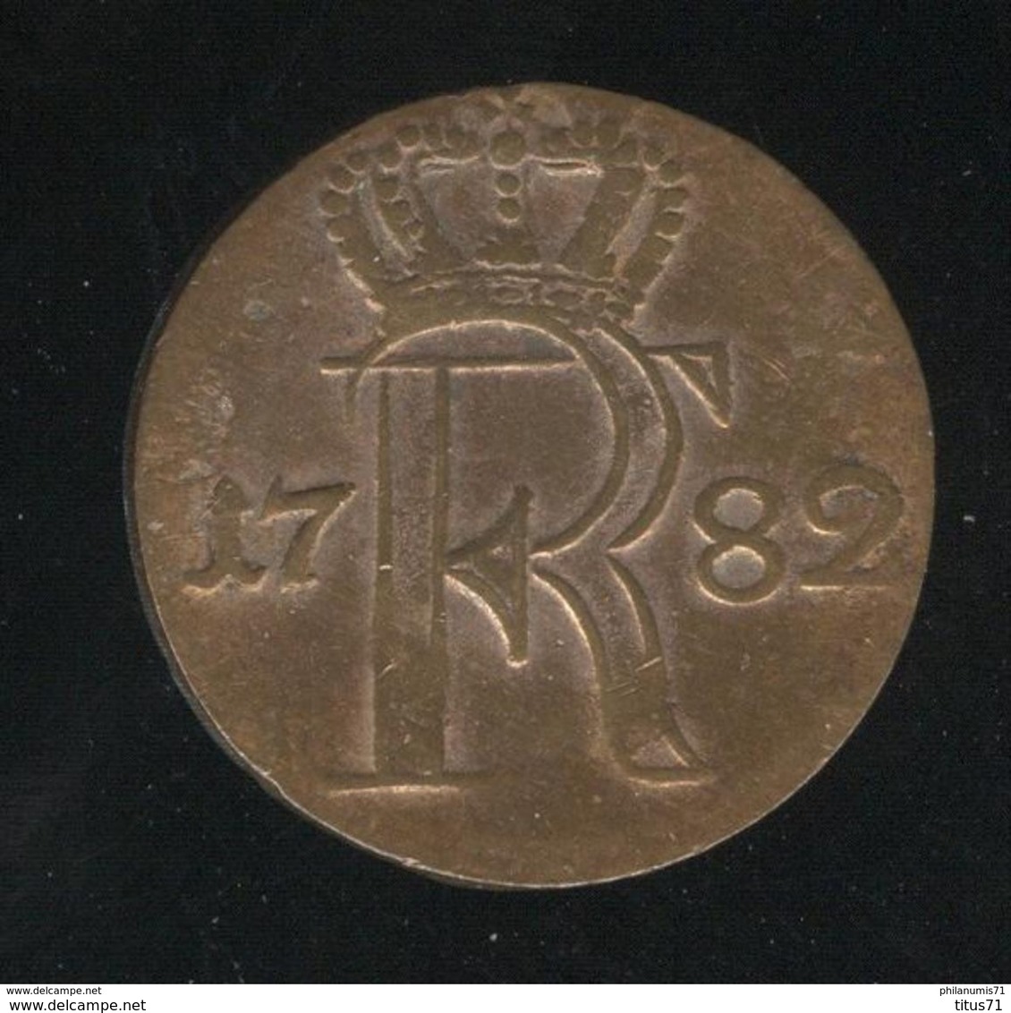 1/24 Thaler Allemagne 1782 - TTB+ - Piccole Monete & Altre Suddivisioni