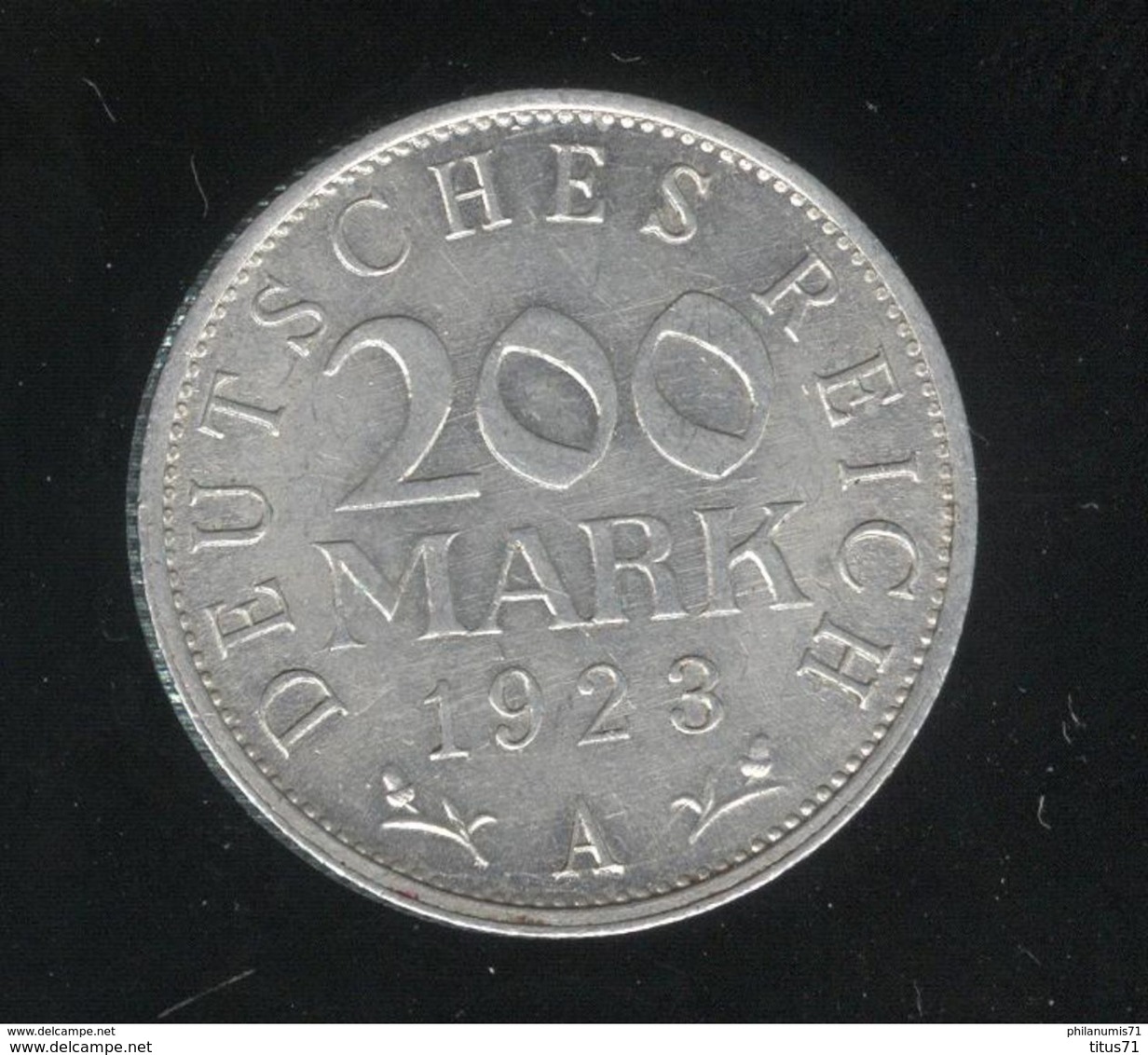 200 Mark Allemagne 1923 A - TTB+ - 200 & 500 Mark