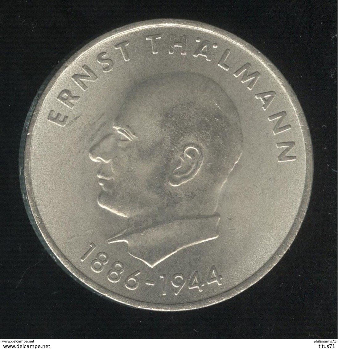 20 Mark Allemagne De L'est / East Germany 1971 - Ernst Thalmann - SUP - Andere & Zonder Classificatie