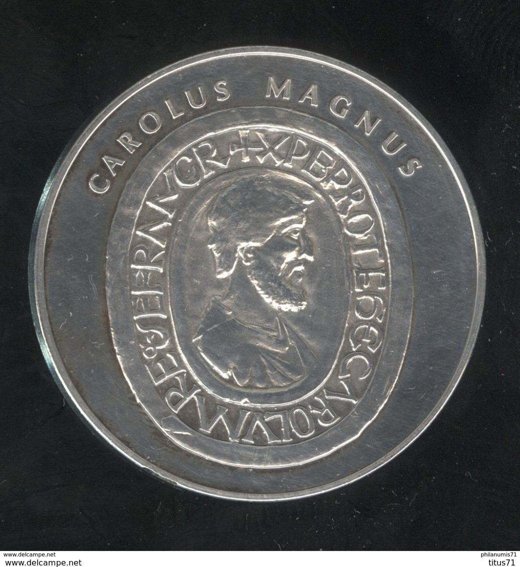 Médaille Commémorative 10ème Anniv. Jumelage De Louhans - Kirchheimbolanden - 1986 - Autres & Non Classés