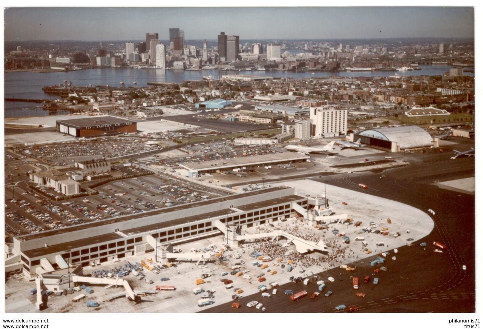 Photo Originale - Concorde à Boston 13/06/74 - Aviation