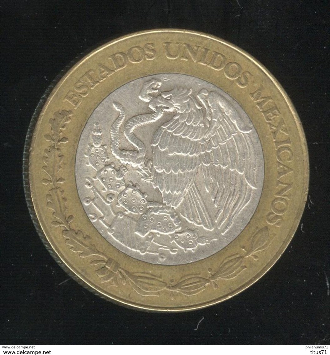 10 Nuevos Pesos Mexique 1994 - Bi-métallique / Bimetalic - Mexico