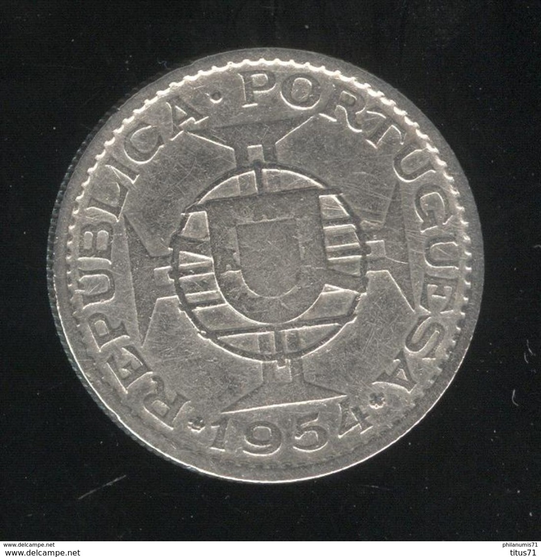 10 Escudos 1954 Mozambique Colonie Portugaise - Mozambique