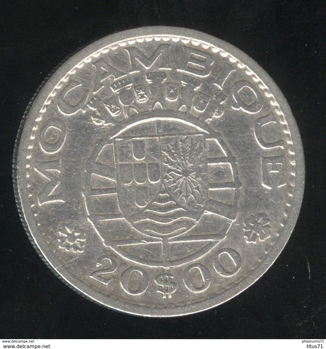 20 Escudos 1955 Mozambique Colonie Portugaise - Mozambique