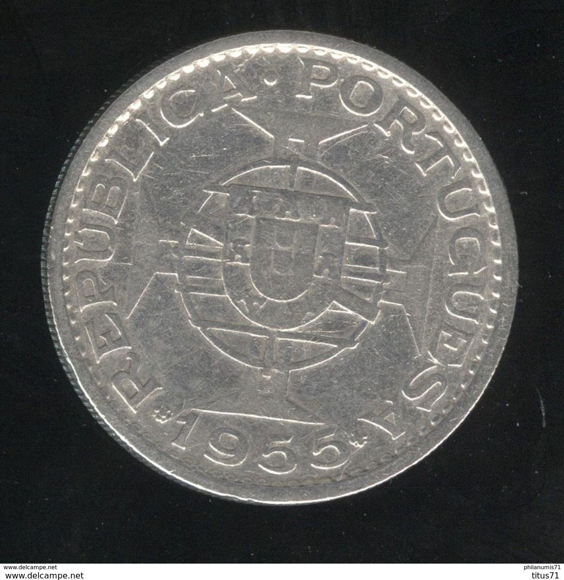 20 Escudos 1955 Mozambique Colonie Portugaise - Mosambik