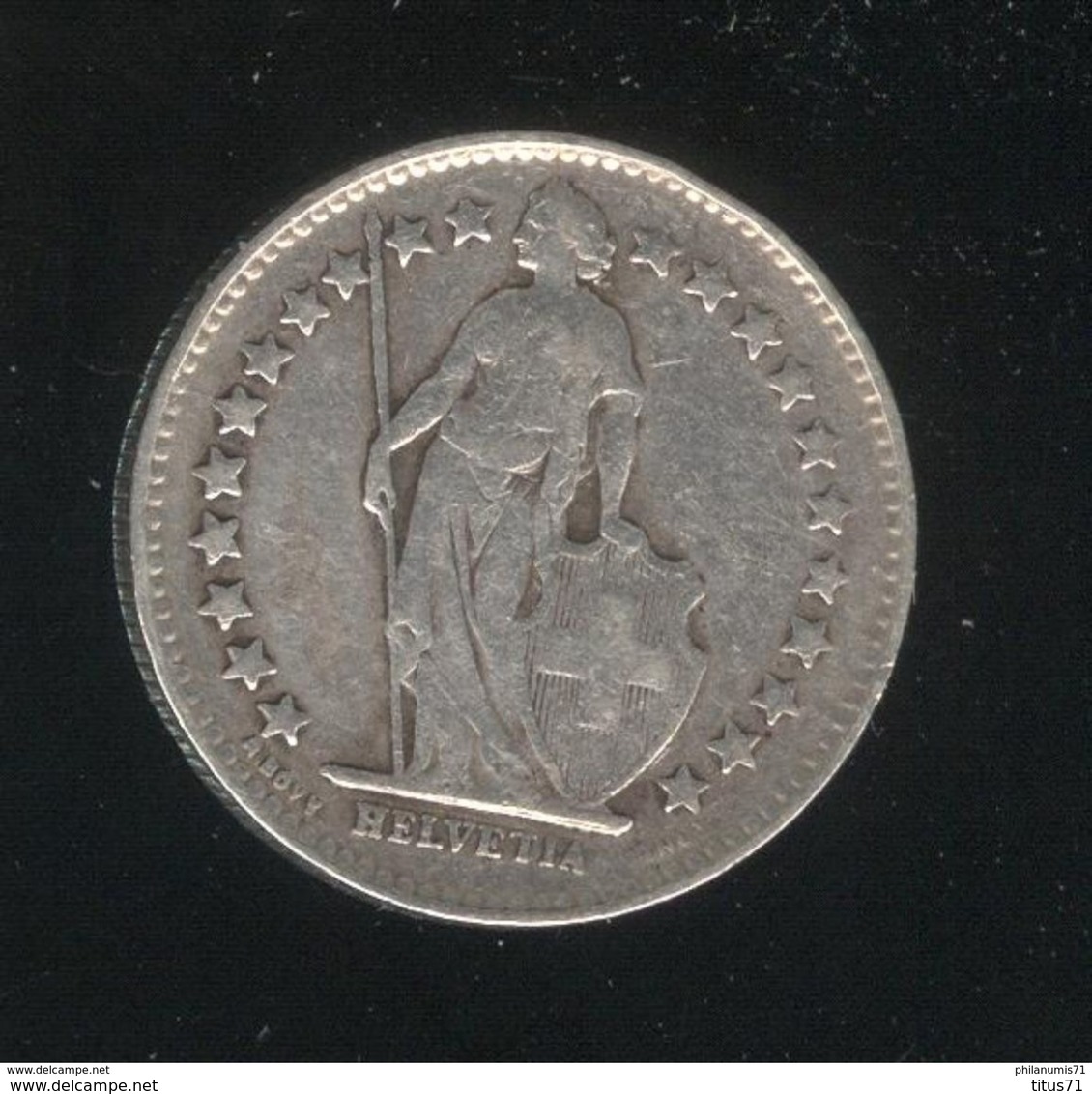 1/2 Franc Suisse / Switzerland 1931 TTB+ - Autres & Non Classés