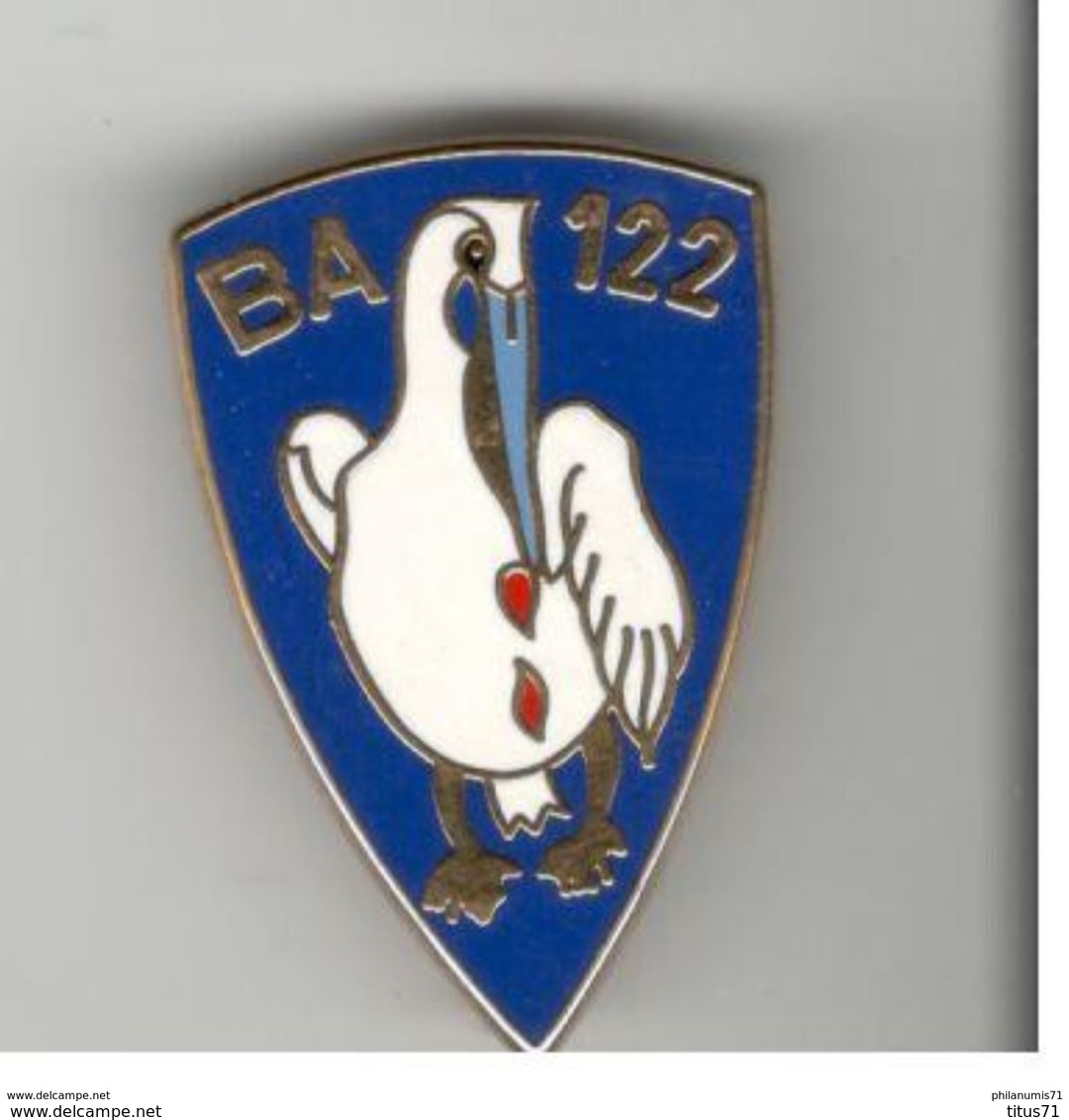 Insigne  Base Aérienne 122 - BA122 - Presti France Villeurbanne - Neuf - Armée De L'air