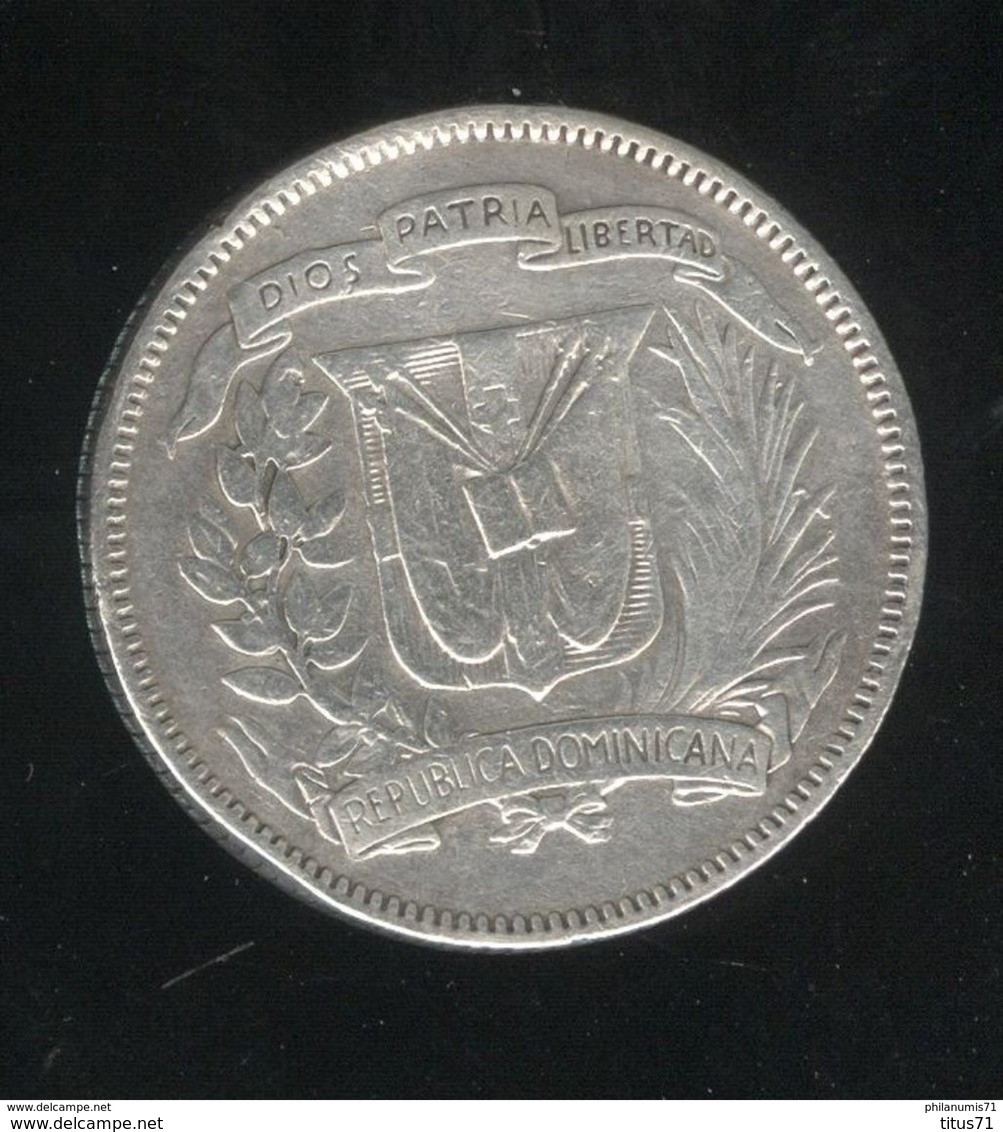 25 Centavos République Dominicaine 1961 TTB - Dominicaine