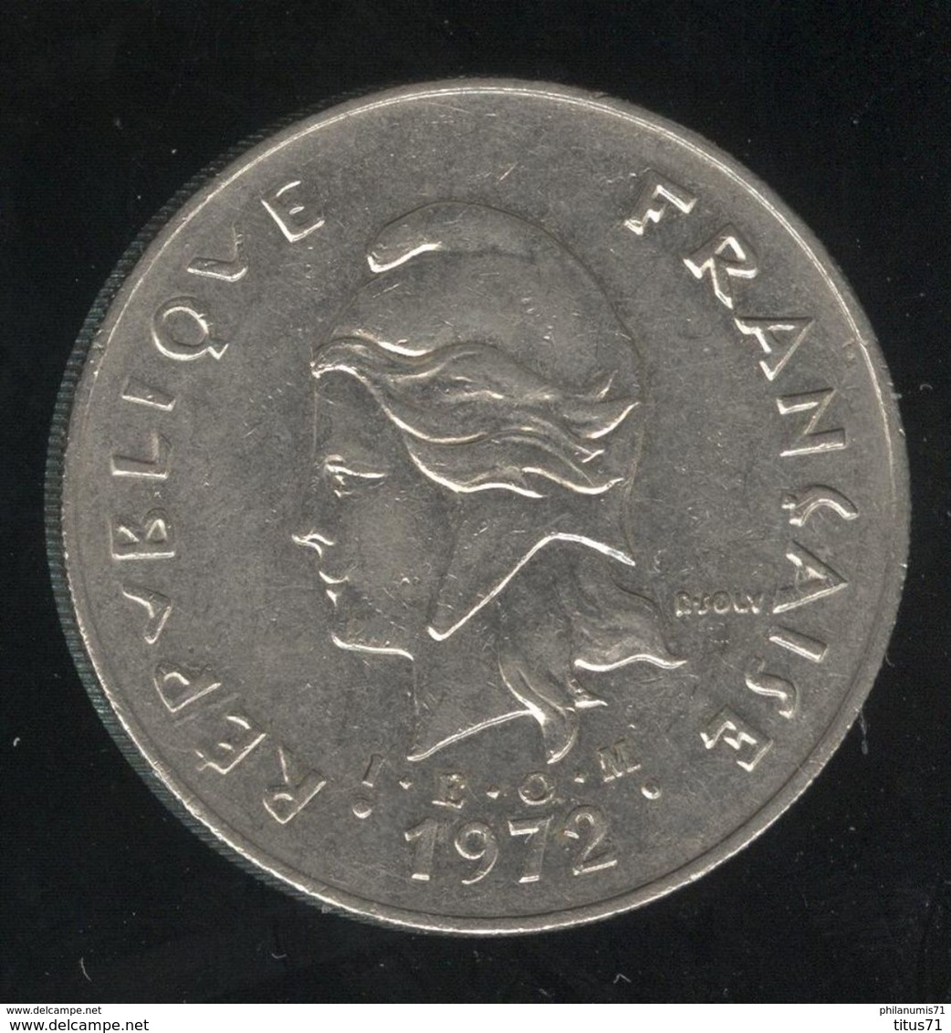 50 Francs Nouvelle Calédonie 1972 - TTB - Nuova Caledonia