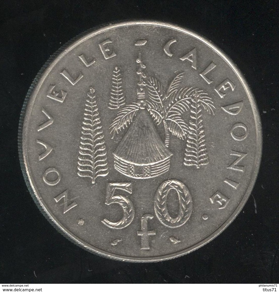 50 Francs Nouvelle Calédonie 1967 - TTB - Nieuw-Caledonië