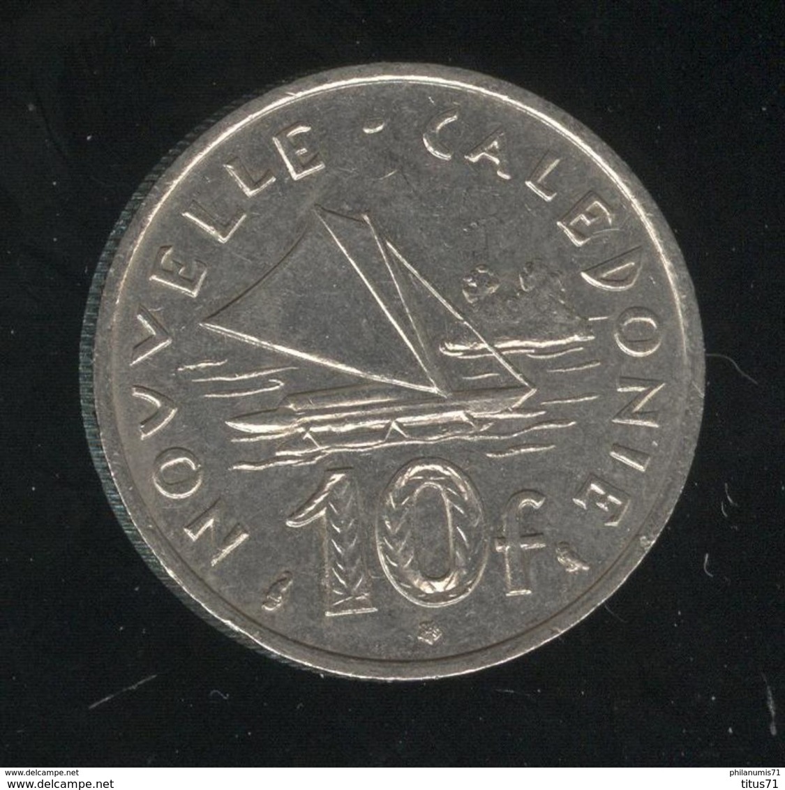 10 Francs Nouvelle Calédonie  1970 - TTB - Nieuw-Caledonië