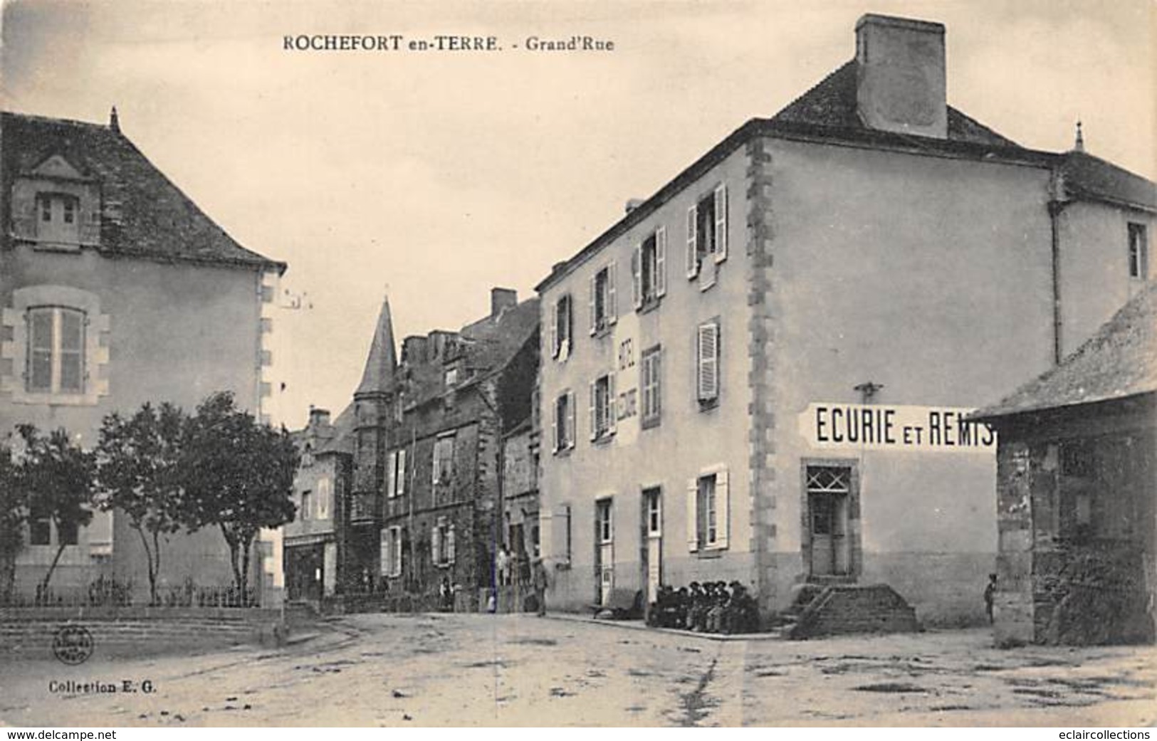 Rochefort En Terre          56     Grand'Rue. Hôtel          (voir Scan) - Rochefort En Terre