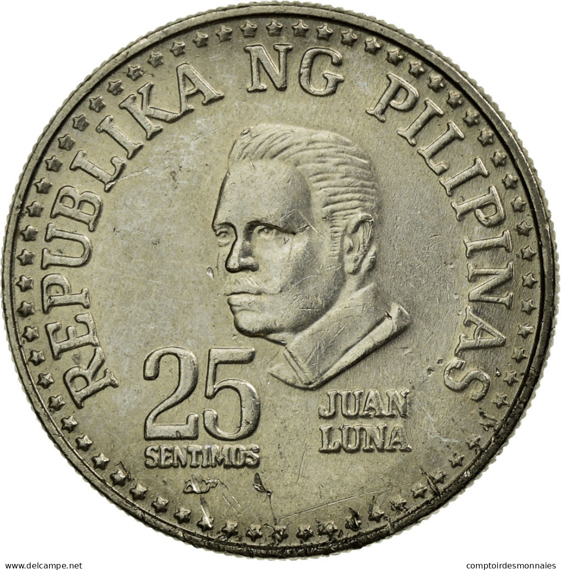 Monnaie, Philippines, 25 Sentimos, 1980, TTB, Copper-nickel, KM:227 - Philippines