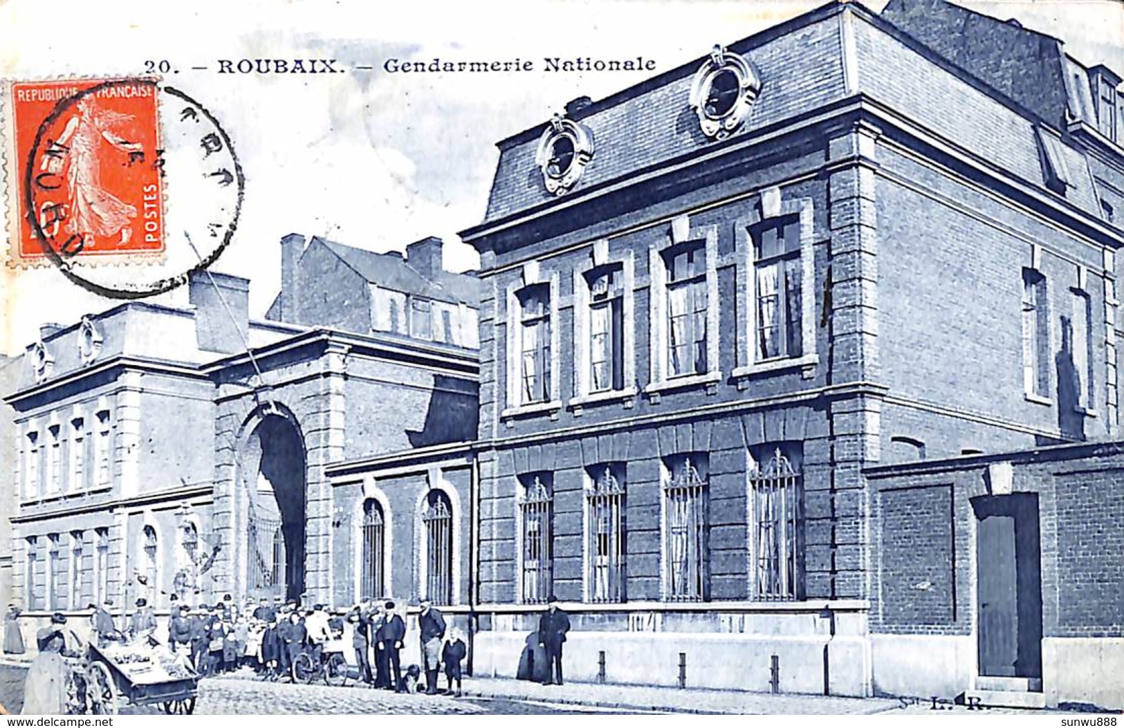 59 - Roubaix - Gendarmerie Nationale(animée, L R) - Roubaix