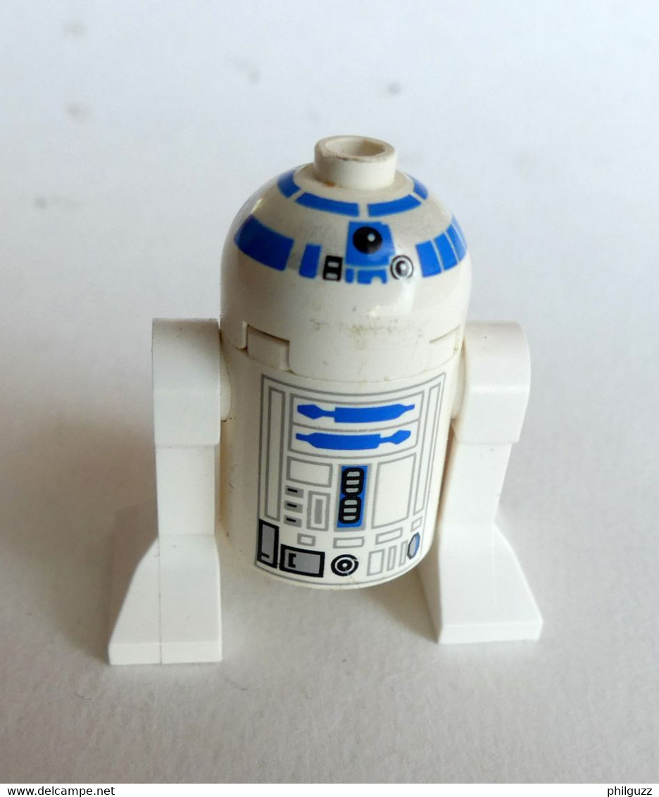 Mini Figurine LEGO STAR WARS R2-D2 Astromech Droid (Blanc Tête) White Head 1999 - MINI FIGURE Légo (2) - Figures