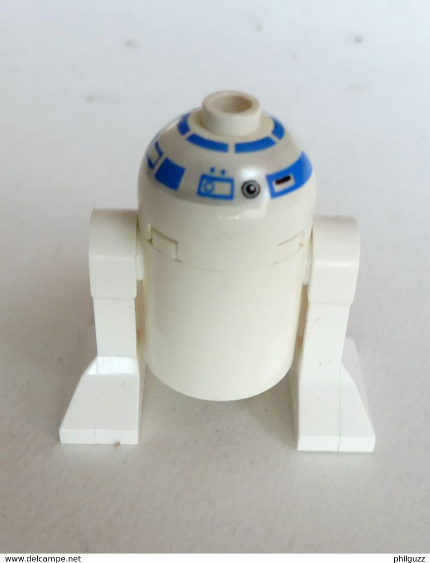 Mini Figurine LEGO STAR WARS R2-D2 Astromech Droid (Blanc Tête) White Head 1999 - MINI FIGURE Légo (2) - Figurines