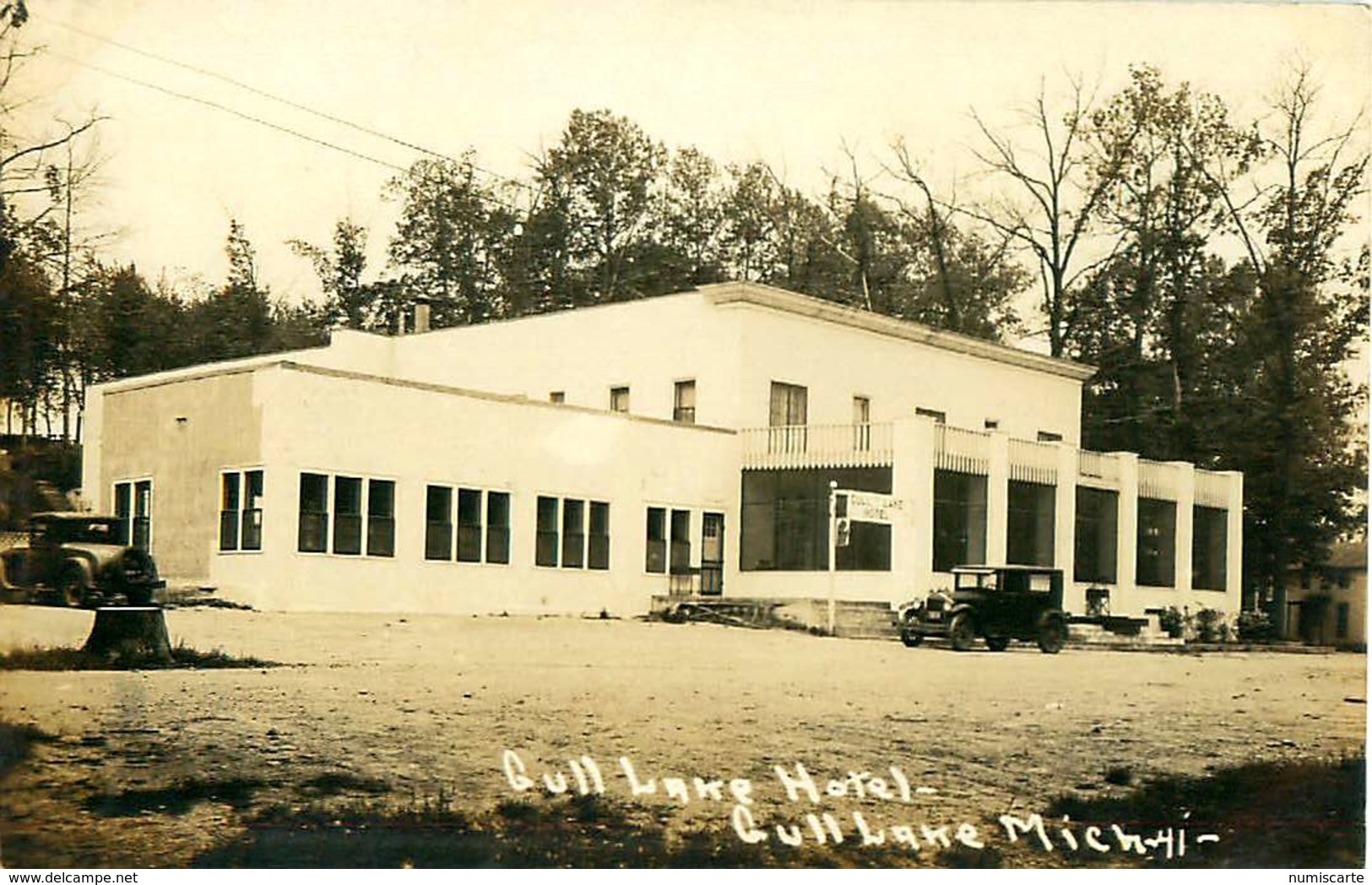 Cpsm Carte Photo GULL LAKE HOTEL - GULL LAKE - Autres & Non Classés