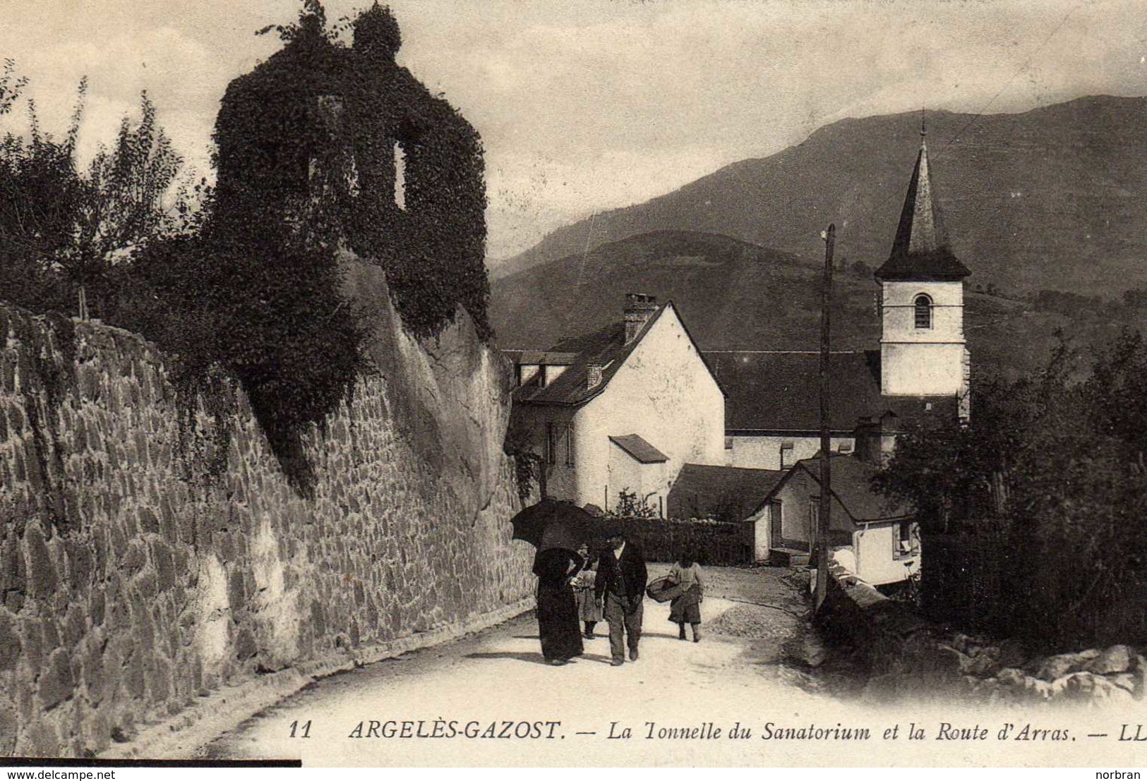 ARGELES GAZOST - Hautes Pyrénées - 65 - Tonnelle Du Sanatorium  Et Toute D'Arras - AN3 - Argeles Gazost