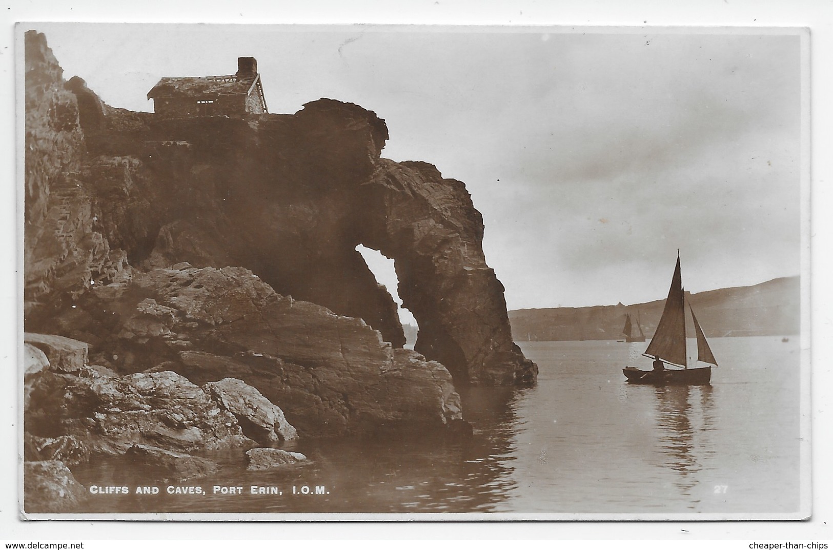 Cliffs And Caves, Port Erin, I.O.M.. - Prideaux 27 - Isle Of Man