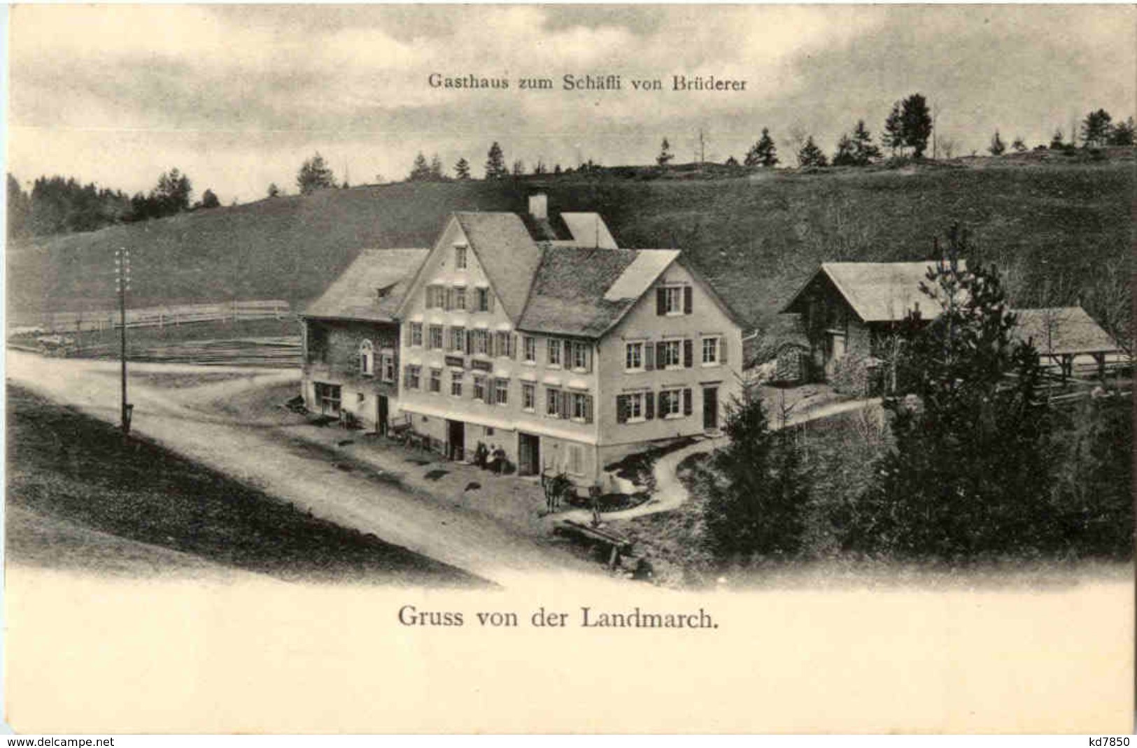 Gruss Von Der Landmarch - Gasthaus Zum Schäfli - Sonstige & Ohne Zuordnung