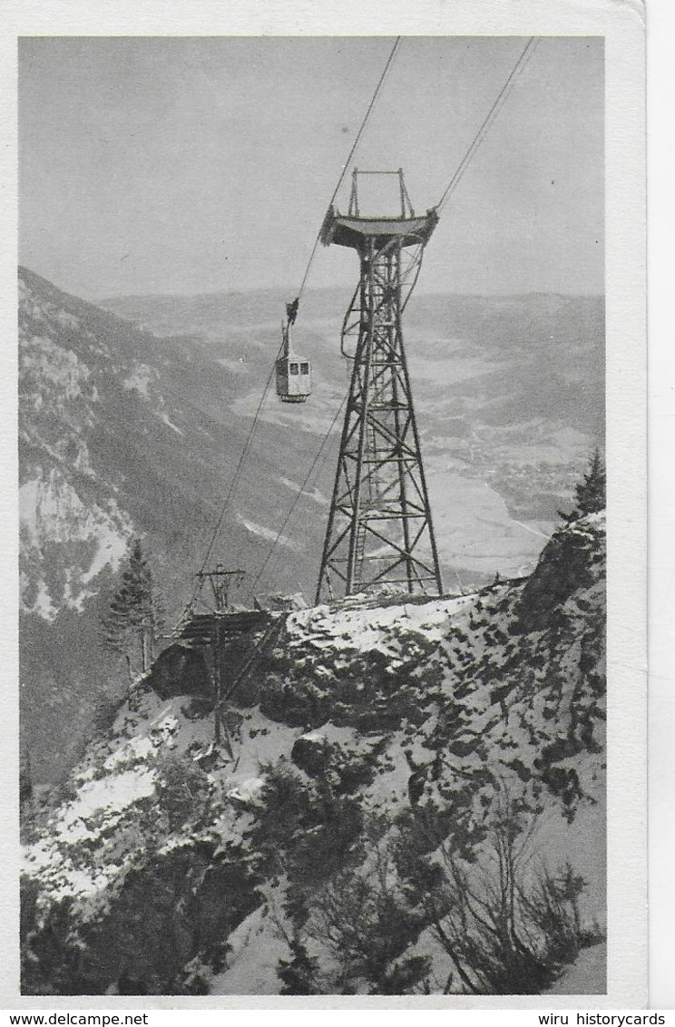 AK 0085  Raxbahn - Stütze III Gegen Das Reichenauertal / Kupfertiefdruck Um 1920-30 - Raxgebiet