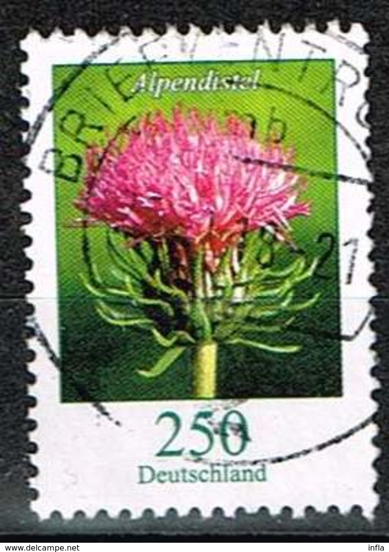 Bund 2016,Michel# 3199 O Blumen: Alpendistel - Used Stamps