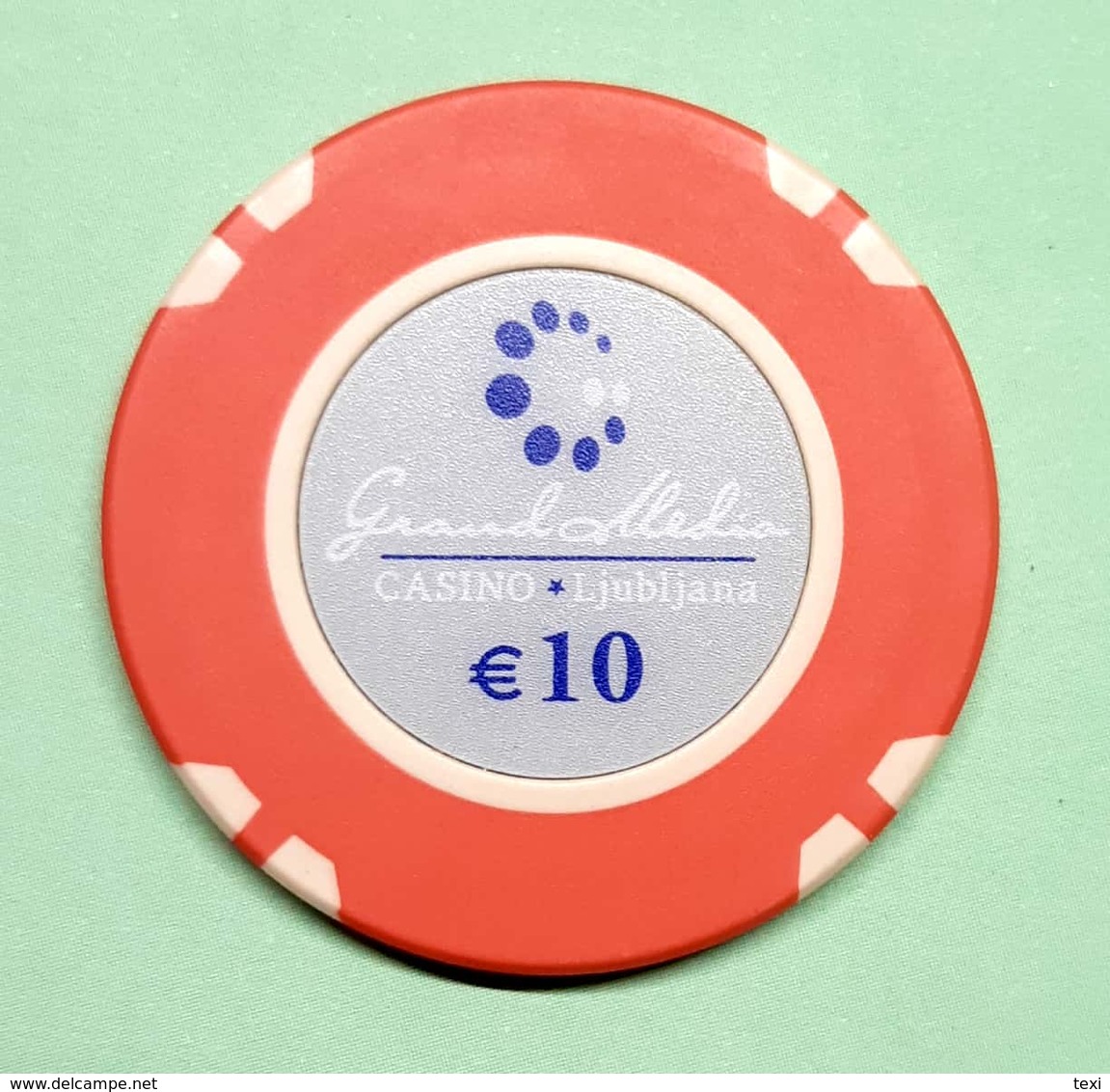 TOKEN JETON SLOVENIA  ( Casino Ljubljana 10 Eur) - Casino