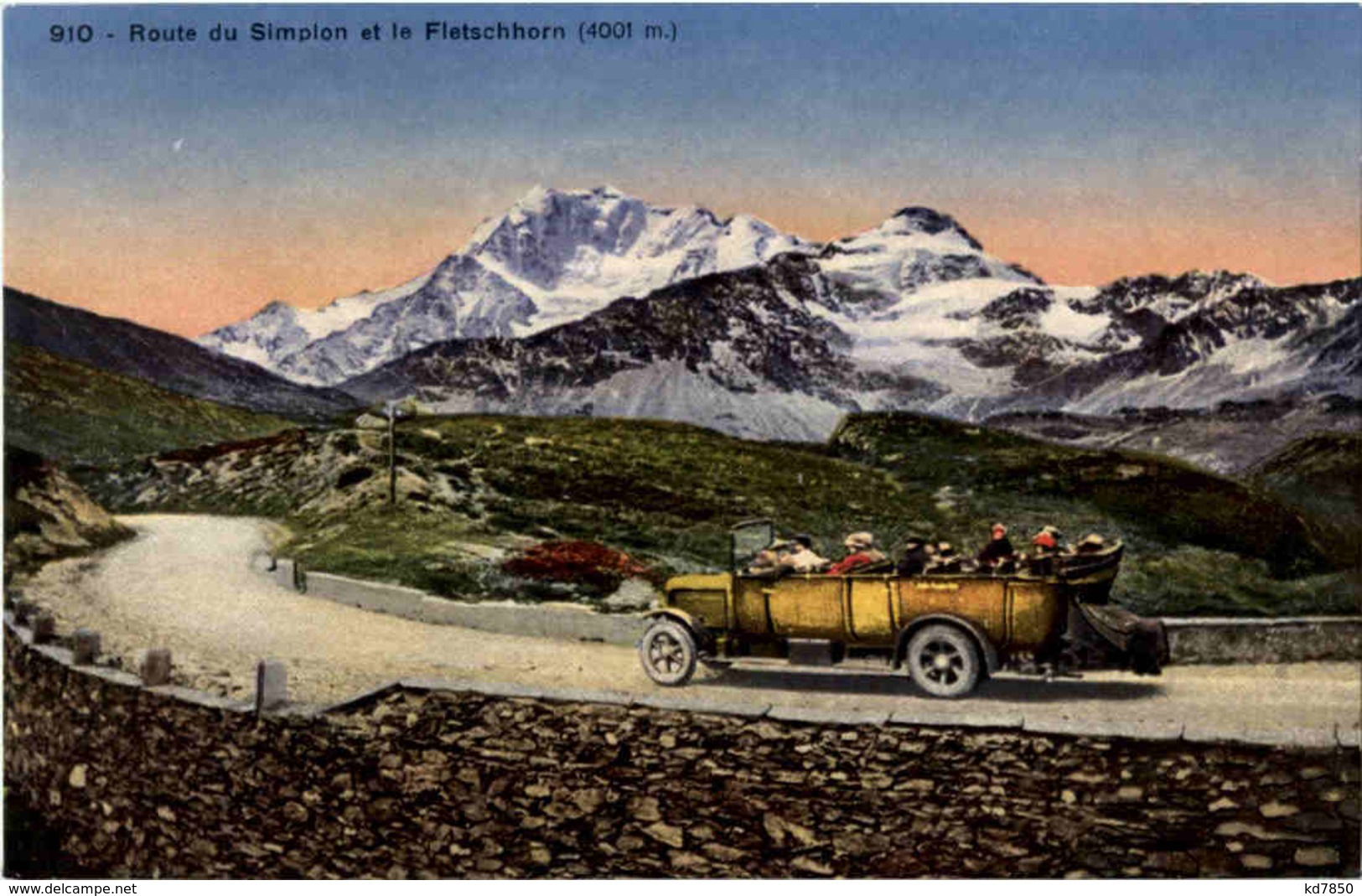 Route De Simplon - Postbus - Simplon