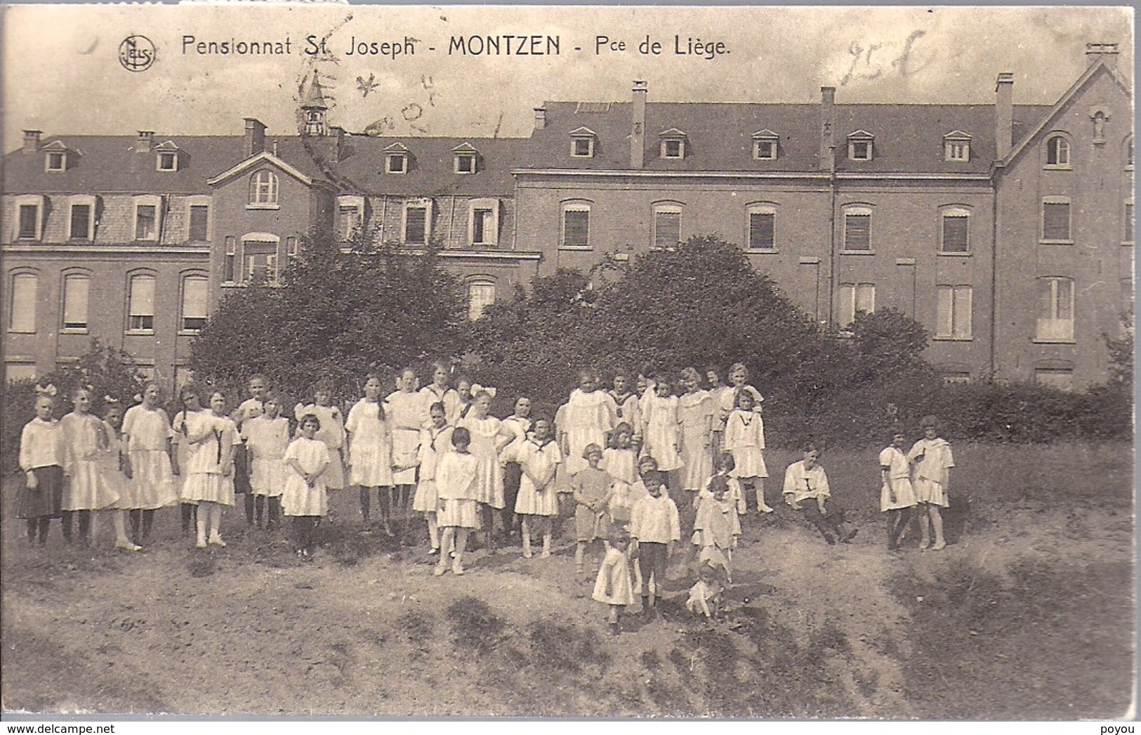 Montzen Pensionnat St Joseph Edit Nels Animee - Plombières