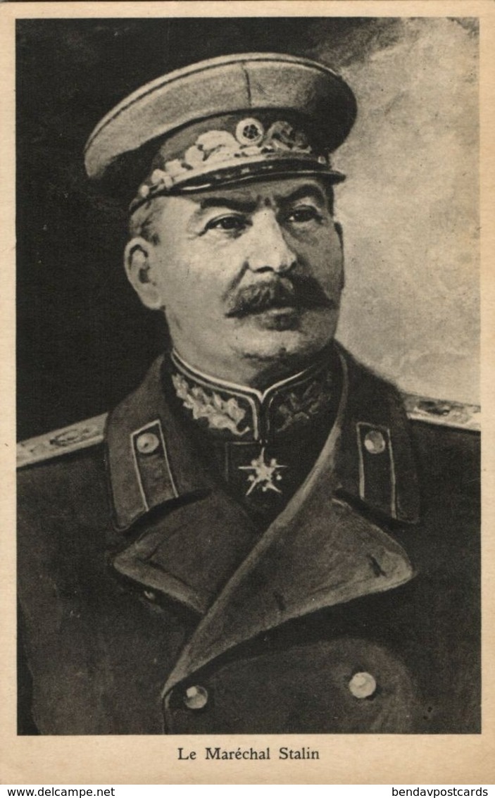 Russian General Secretary Joseph Stalin (1945) WWII Tuck Postcard - War 1939-45