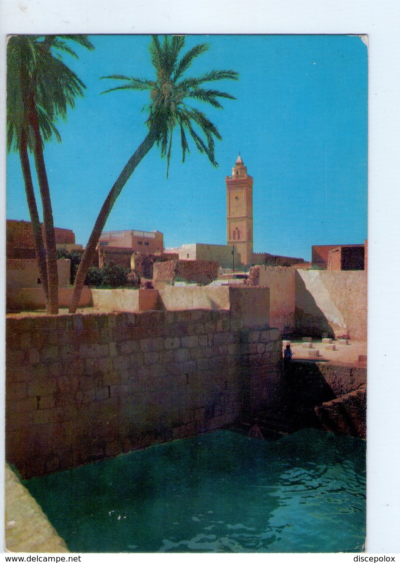 U3793 Postcard 1978 TUNISIE, GAFSA PISCINE ROMAINE + NICE STAMP - Bollo Storia Postale - Tunisia