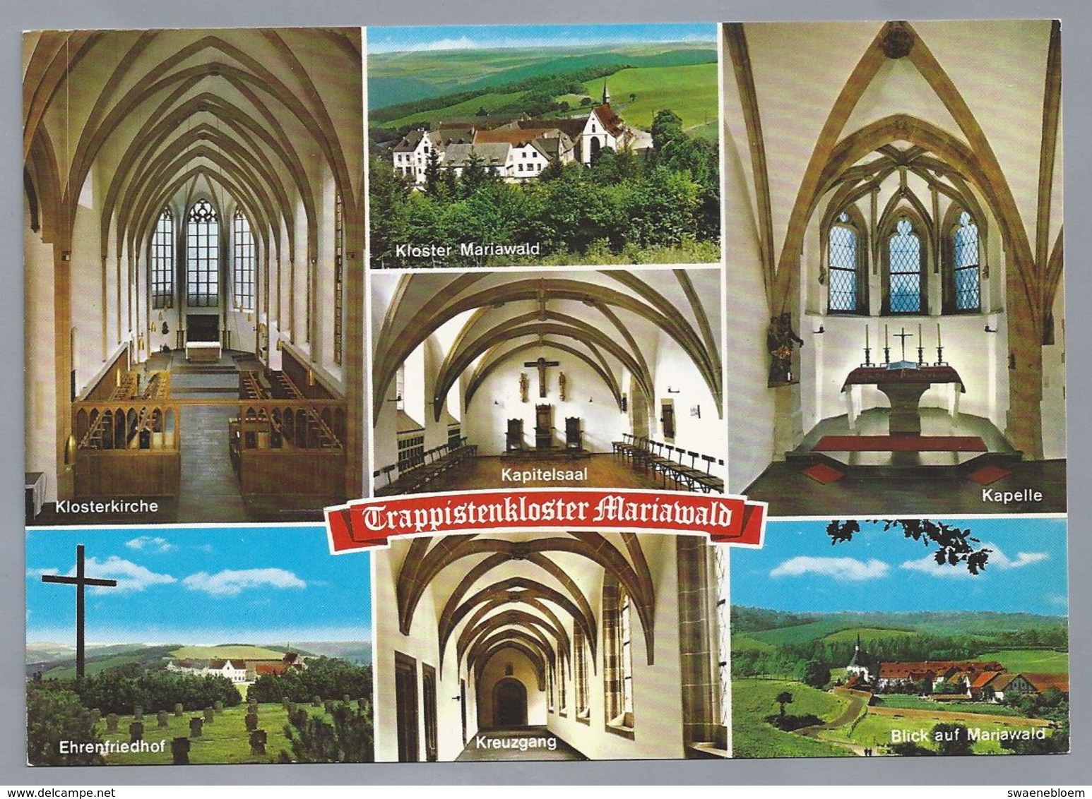 DE.- HEIMBACH / EIFEL. TRAPPISTENKLOSTER - MARIAWALD -. - Kerken En Kloosters