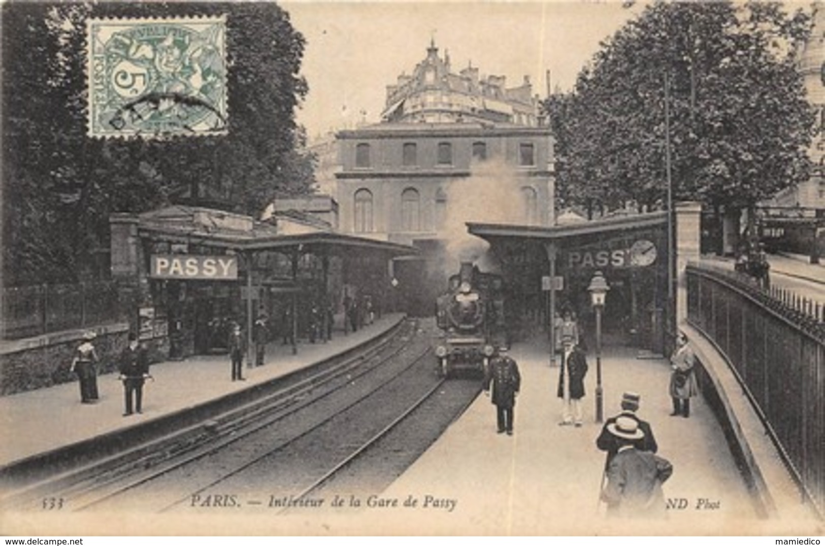 39 CP( SNCF: Paris Gares De Bel-Air+Passy) Voir Les Scans... N°78 - 5 - 99 Cartes