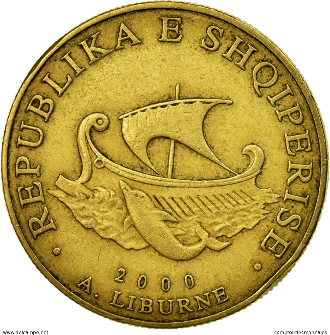 Monnaie, Albania, 20 Leke, 2000, TTB, Aluminum-Bronze, KM:78 - Albanië