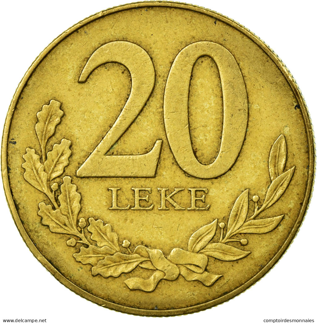 Monnaie, Albania, 20 Leke, 2000, TTB, Aluminum-Bronze, KM:78 - Albanie