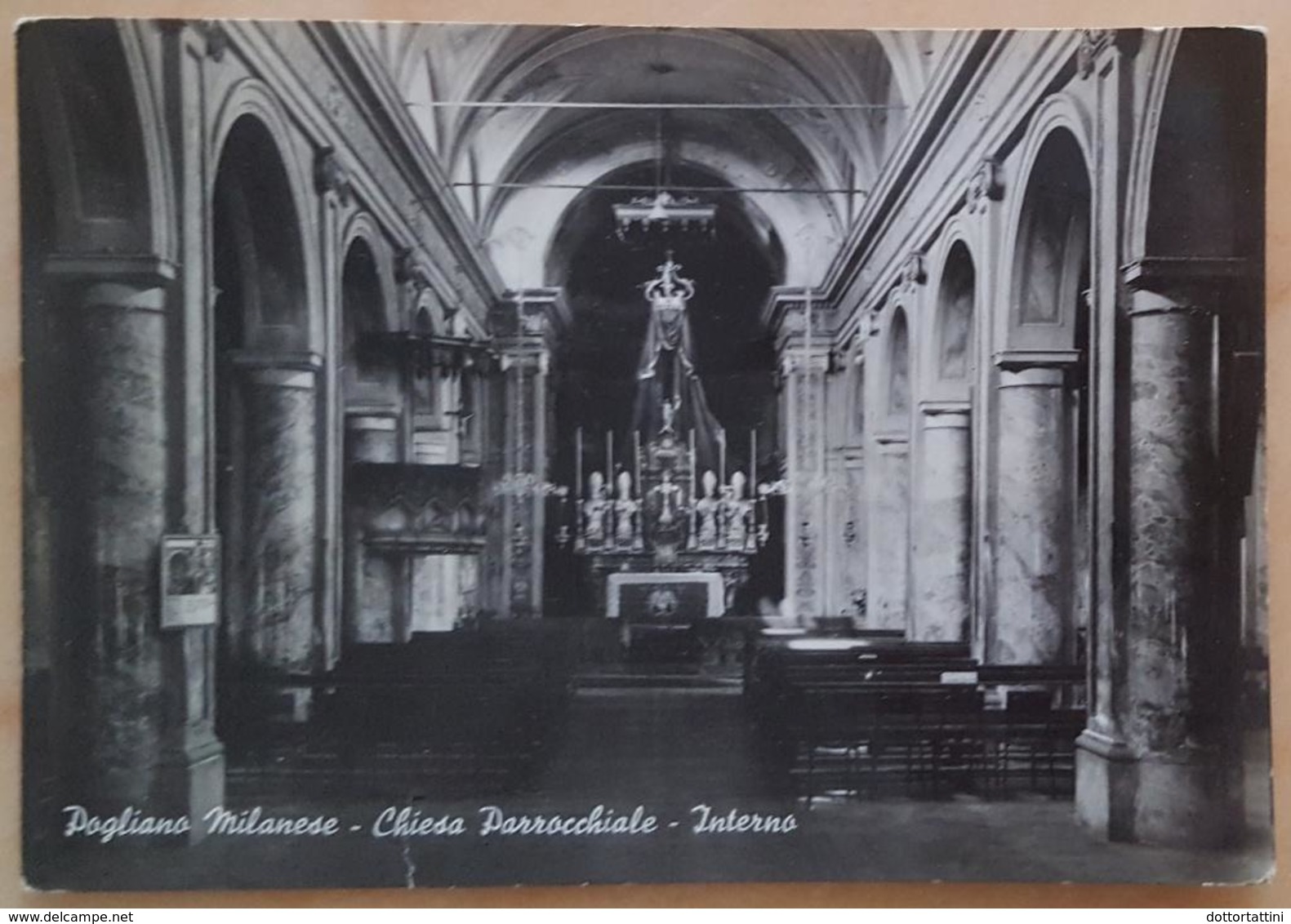 POGLIANO MILANESE (Milano) - Chiesa Parrocchiale - Interno -   Nv - Milano (Milan)