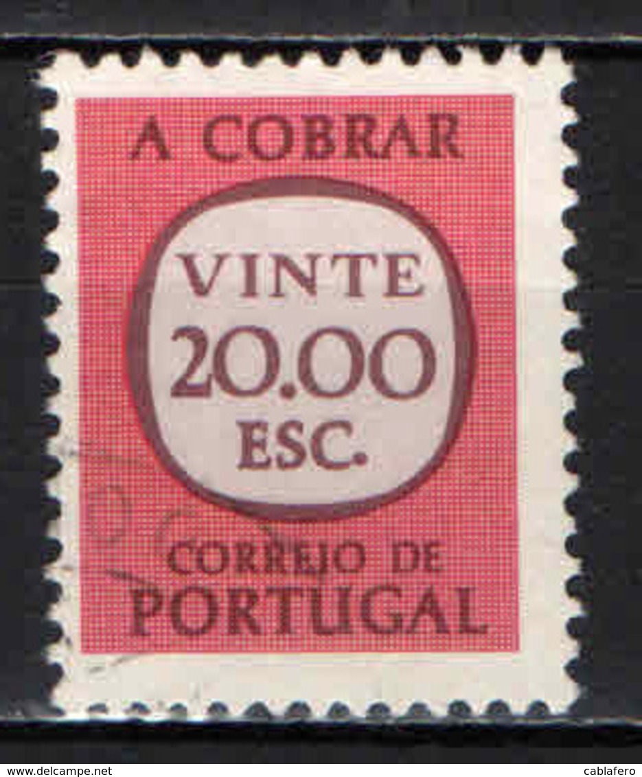 PORTOGALLO - 1975 - CIFRA - USATO - Gebruikt