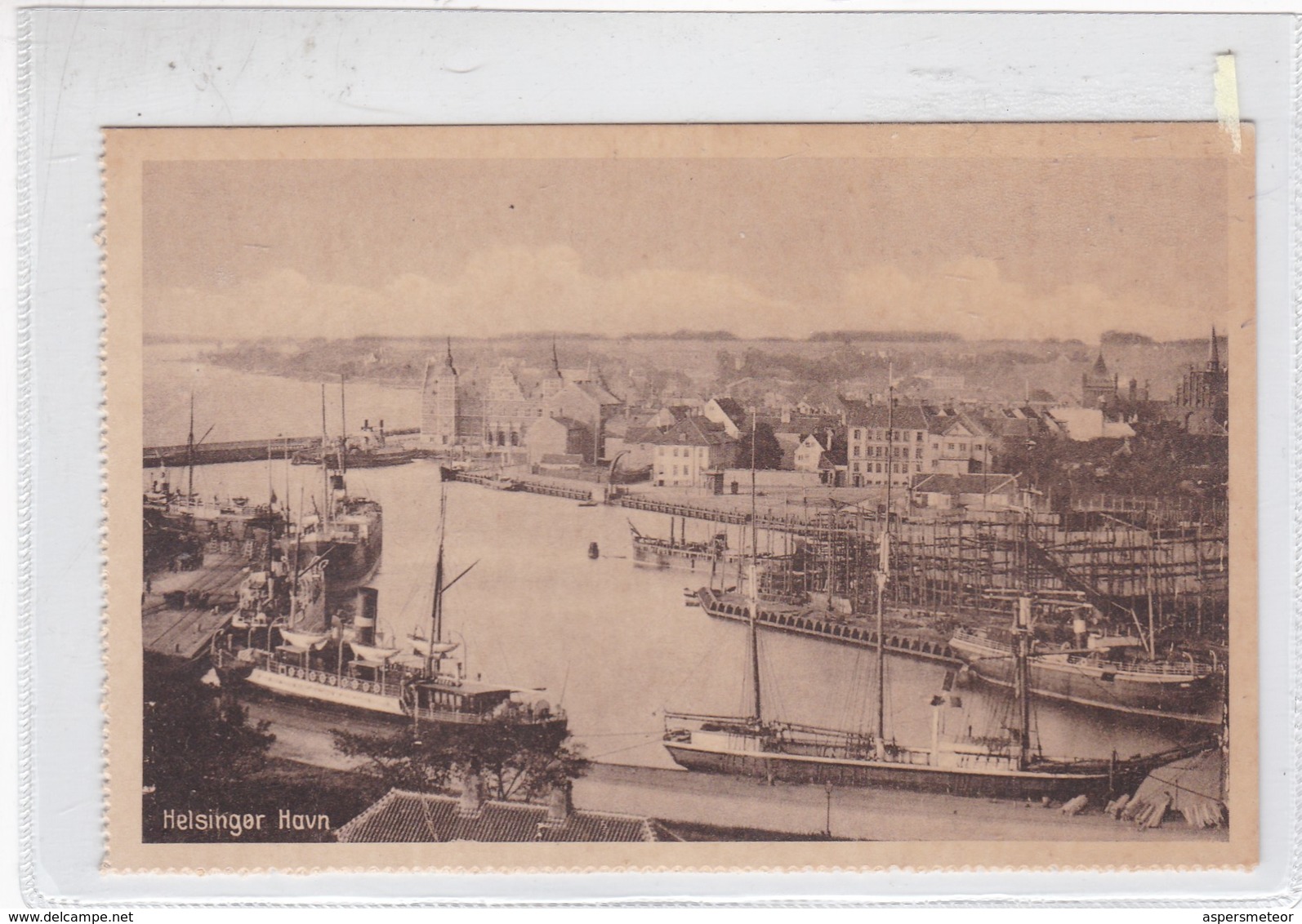 HELSINGOR HAVN. I.M. HELSINGOR. PORT. 1920. NON CIRCULEE DENMARK- BLEUP - Denemarken