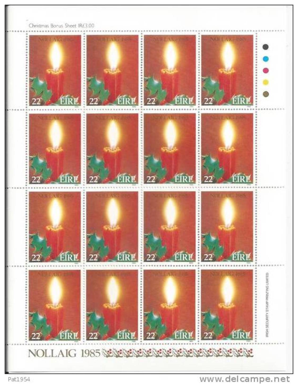 Irlande 1985 Feuillet Du N°586 Neuf ** Noël Cote 20 Euros - Blocchi & Foglietti