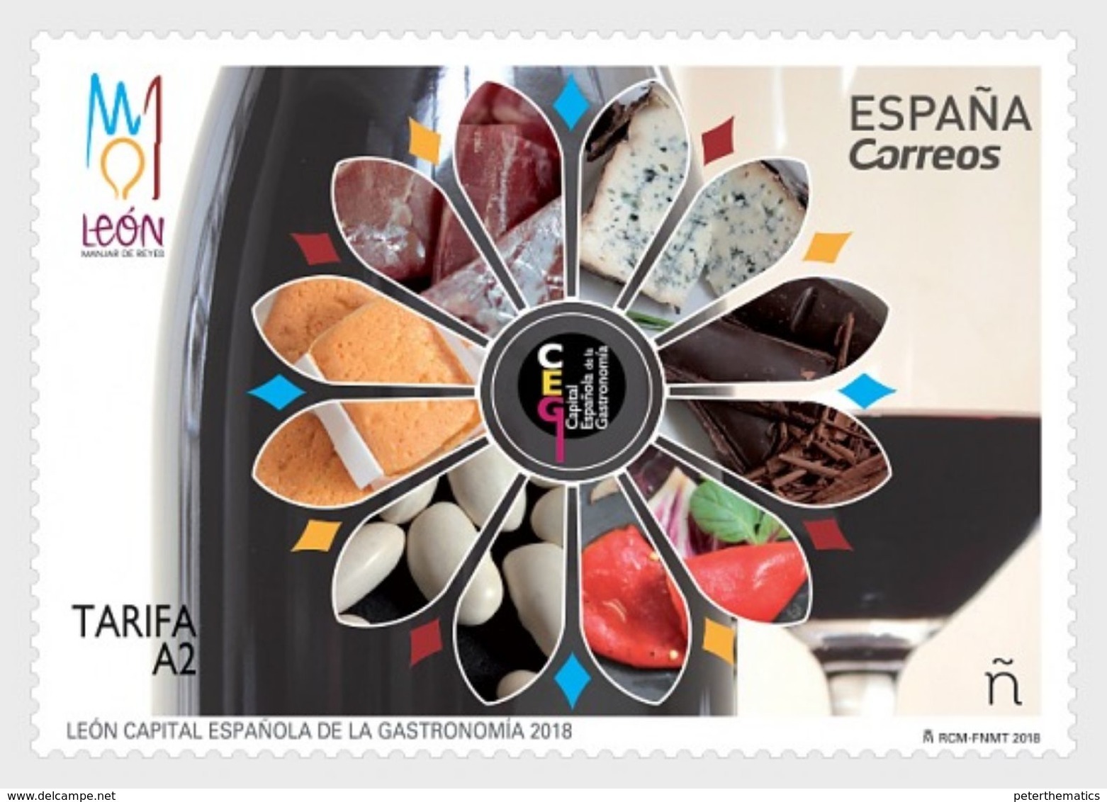 SPAIN, 2018, MNH, FOOD, LEON, GASTRONOMICAL CAPITAL OF SPAIN,1v - Food